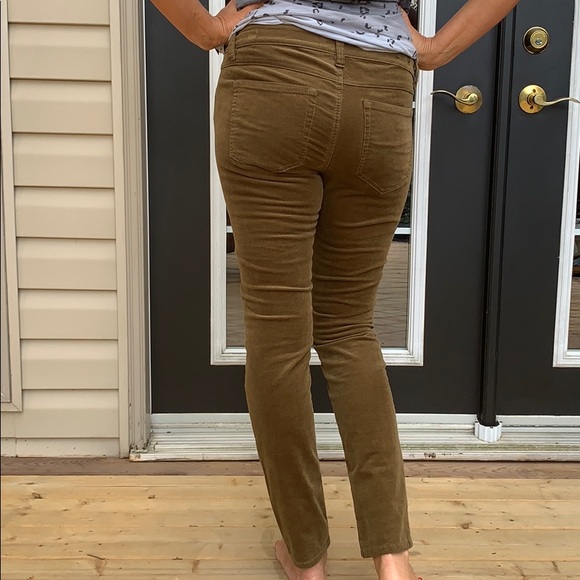 Corduroy green pants - Picture 2 of 2